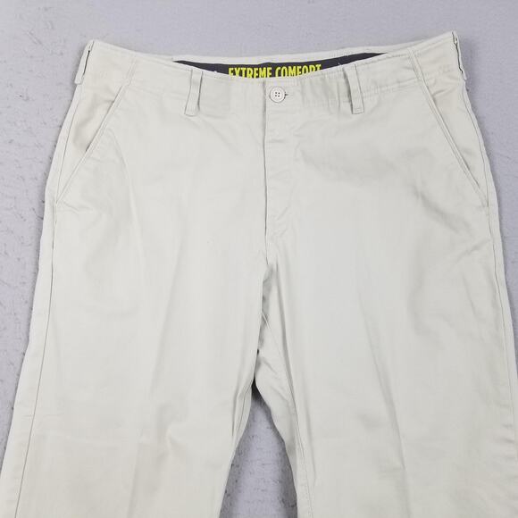 Lee Extreme Comfort Straight Fit Pants Mens 38x30 Performance Stretch Chino - Picture 2 of 13